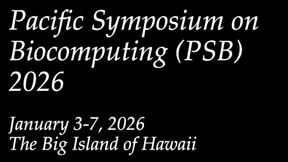 🎉 Paper Accepted at PSB 2026!