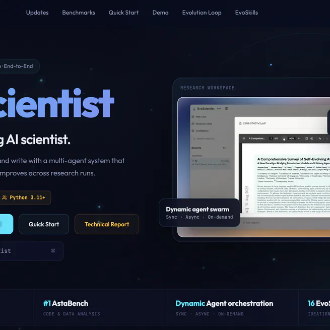 ⭐ EvoScientist Crosses 4.5k GitHub Stars!