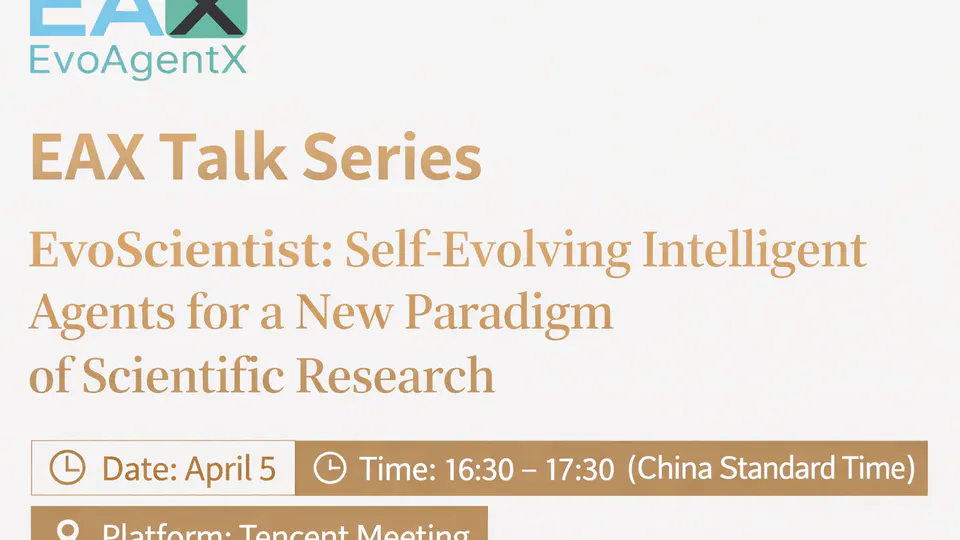 🎤 Invited Talk at EvoAgentX Community!